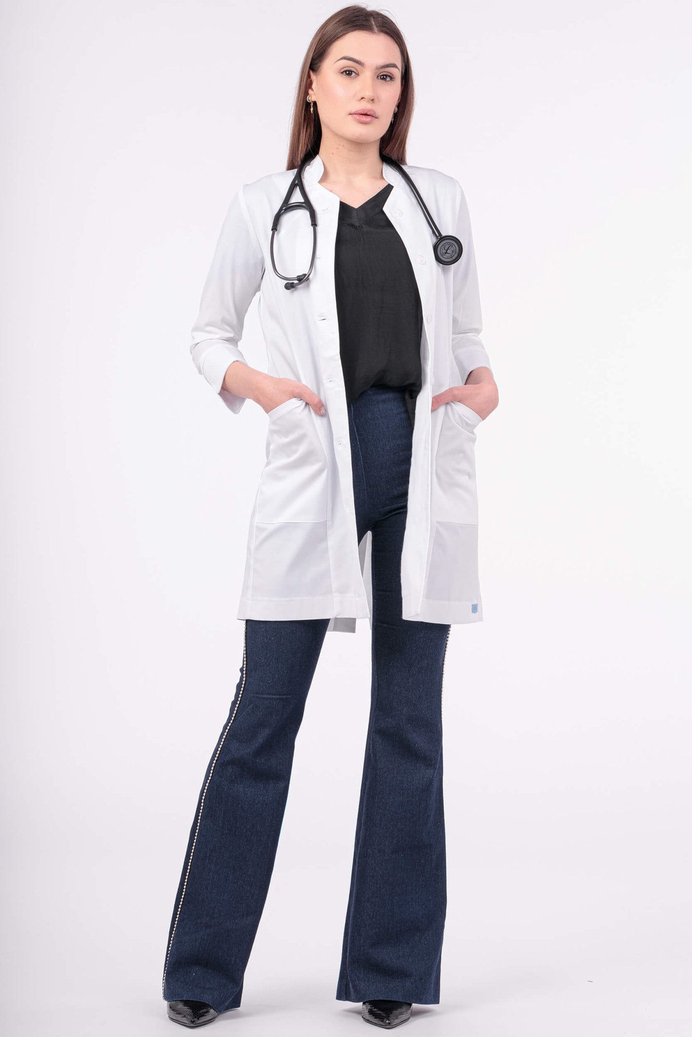 Halat medical elegant Femei