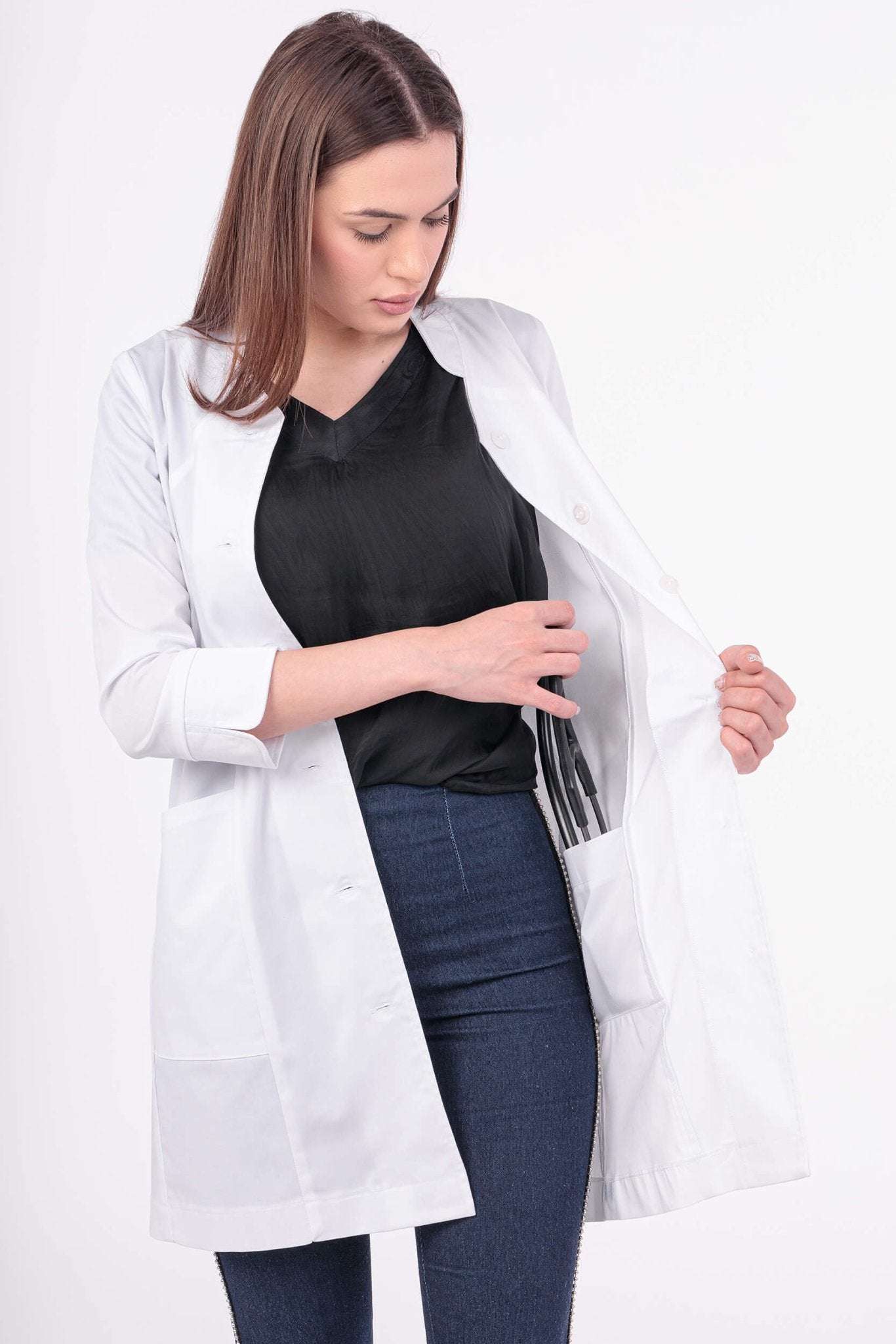 Halat medical elegant Femei