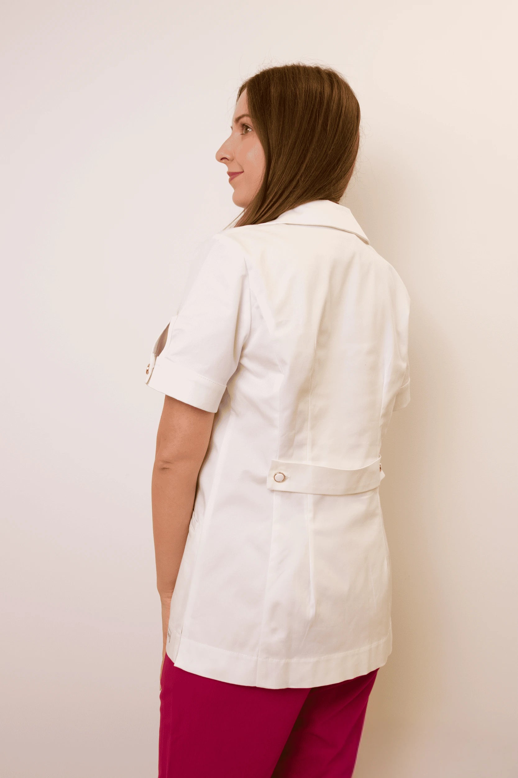 Halat medical scurt elegant femei