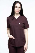 Uniforma medicala clasica femei Roz Prafuit OM072