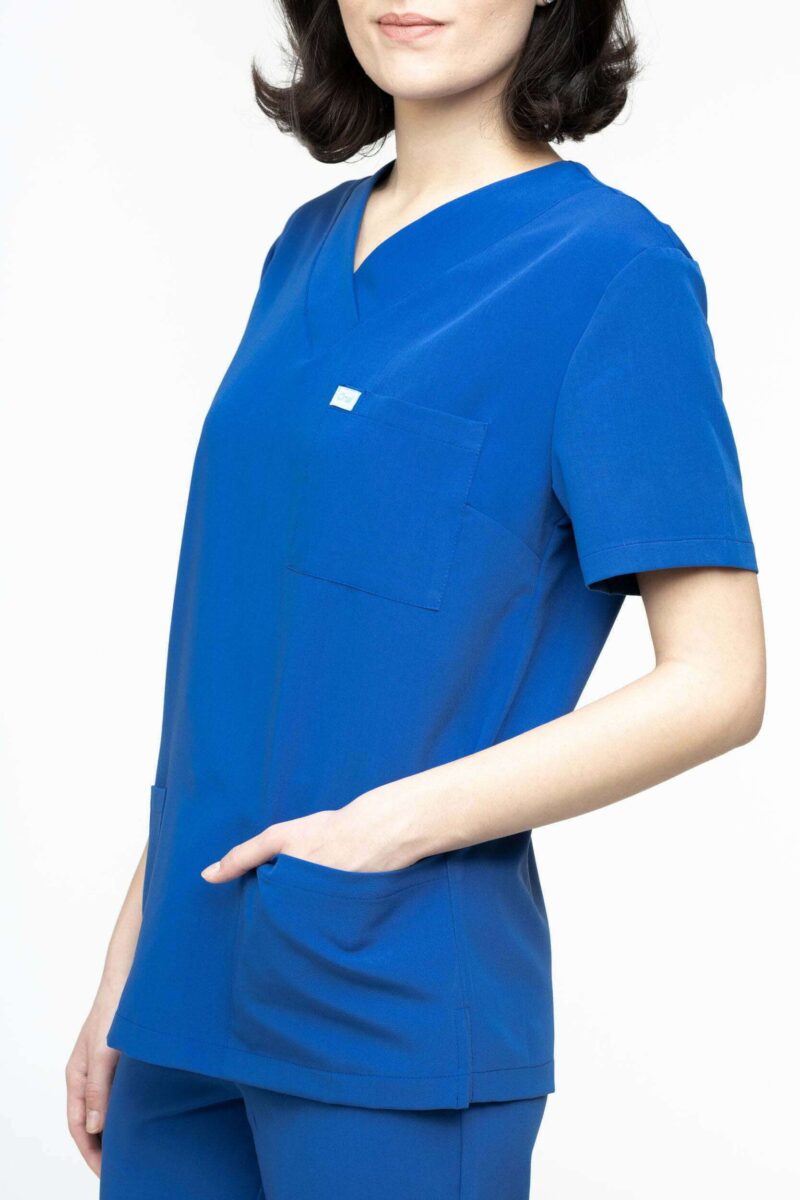 Uniforma medicala clasica femei Albastra OM068