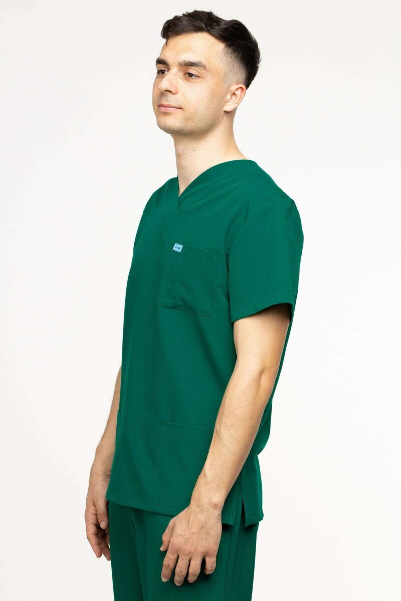 Uniforma medicala clasica barbati Verde OM085