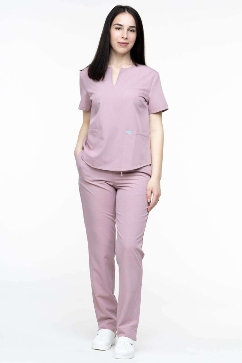 Uniforma medicala eleganta femei Lila OM063